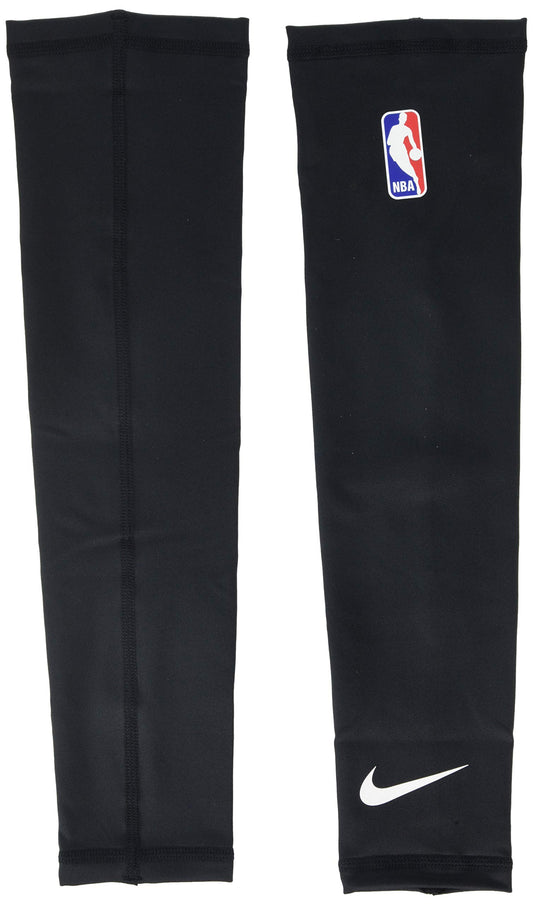 Nike NBA Shooter Sleeve - Pair(Black/White, SM)
