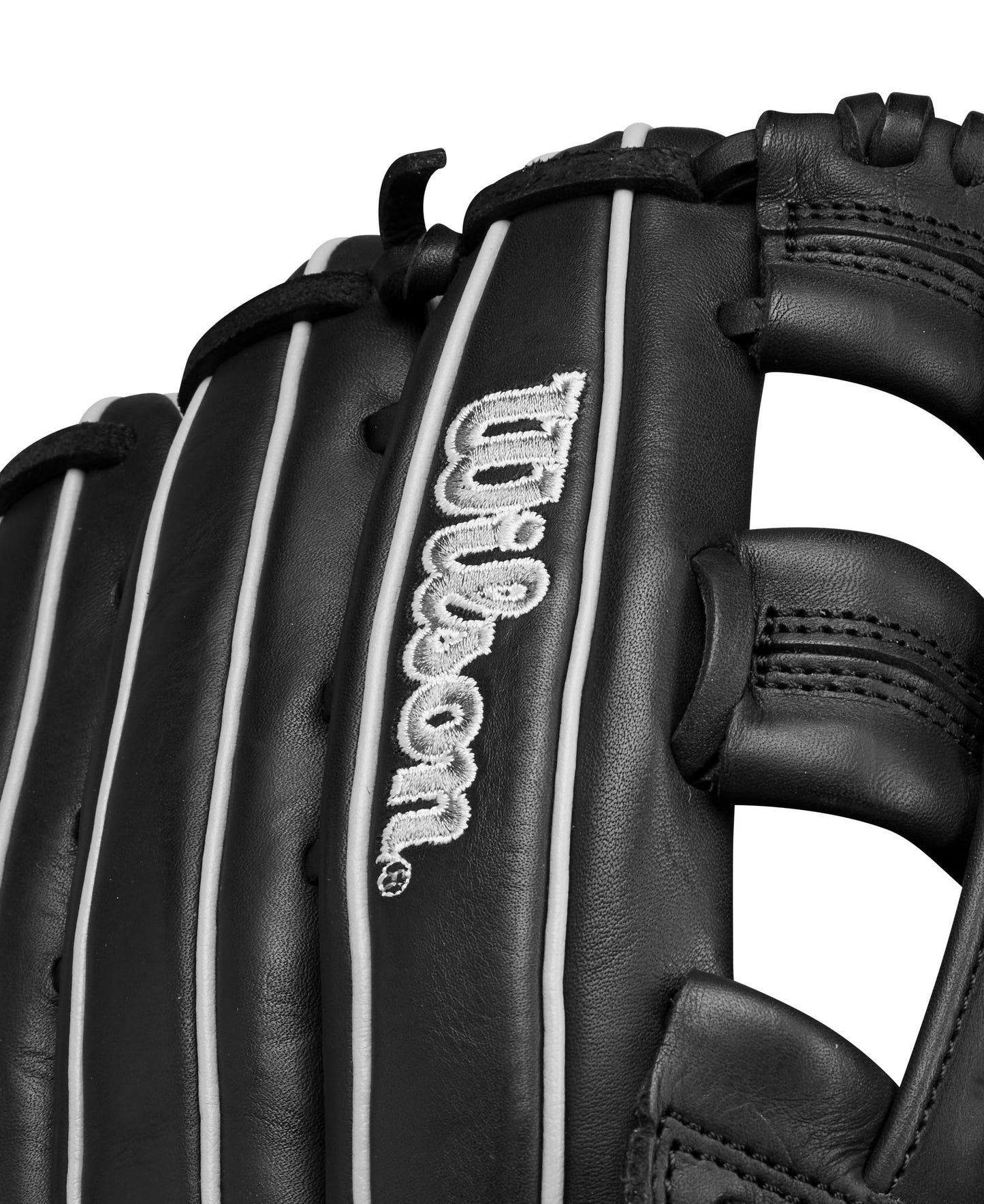 Wilson Fall 2024 A1000® 1750 12.5” Outfield Baseball Glove - Black/Grey/Red, Right Hand Throw