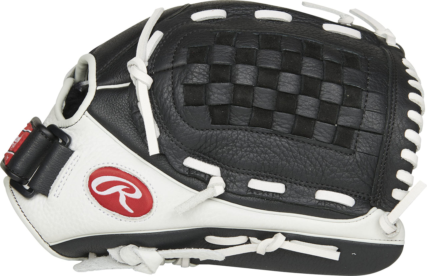 Rawlings Shutout Fastpitch Softball Glove, RSO125BW-3/0 12 1/2 BSK/ FLCV, 12.5" | Outfield