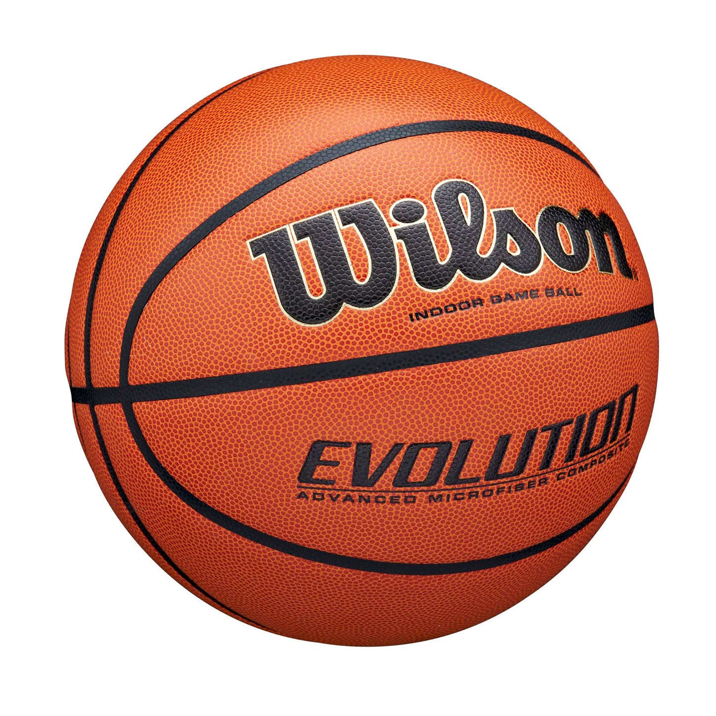 WILSON Evolution Game Basketball - Game Ball, Size 7 - 29.5"