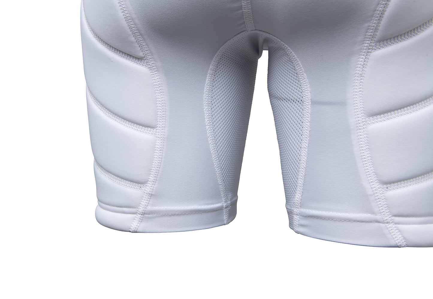 CHAMPRO Windmill Women's Sliding Short - Polyester/Spandex, White, Medium