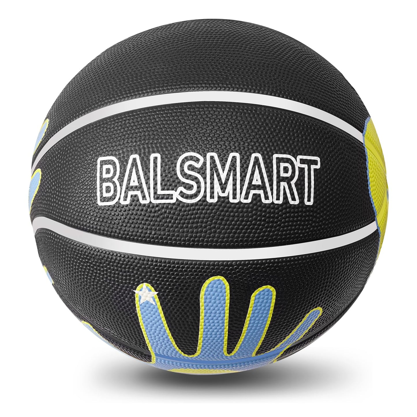 BALSMART Basketball Training Equipment for Youth Size 6/28.5”, Basketball Shot Trainer with Hand Position