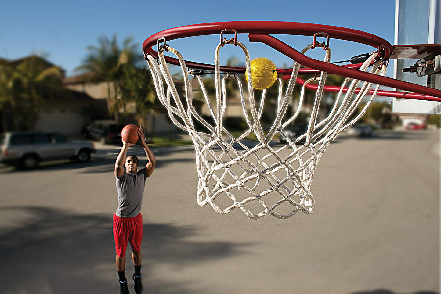 SKLZ Basketball Shooting Trainer Target, Black/Yellow