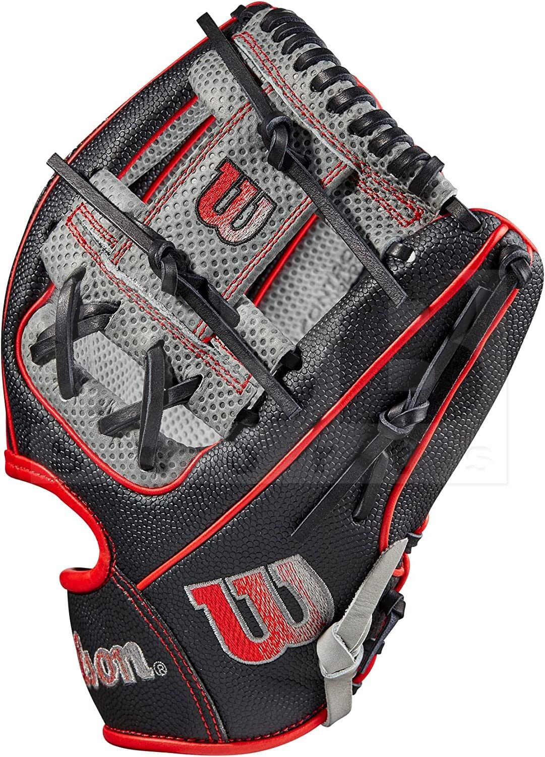 WILSON 2023 A2000® SC1975SS 11.75” Infield Baseball Glove - Right Hand Throw, Black/Grey/Red