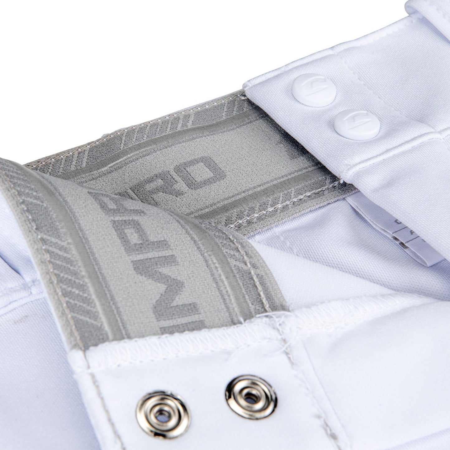 CHAMPRO Men's Standard Triple Crown 2.0 Tapered Bottom Baseball Pants, White