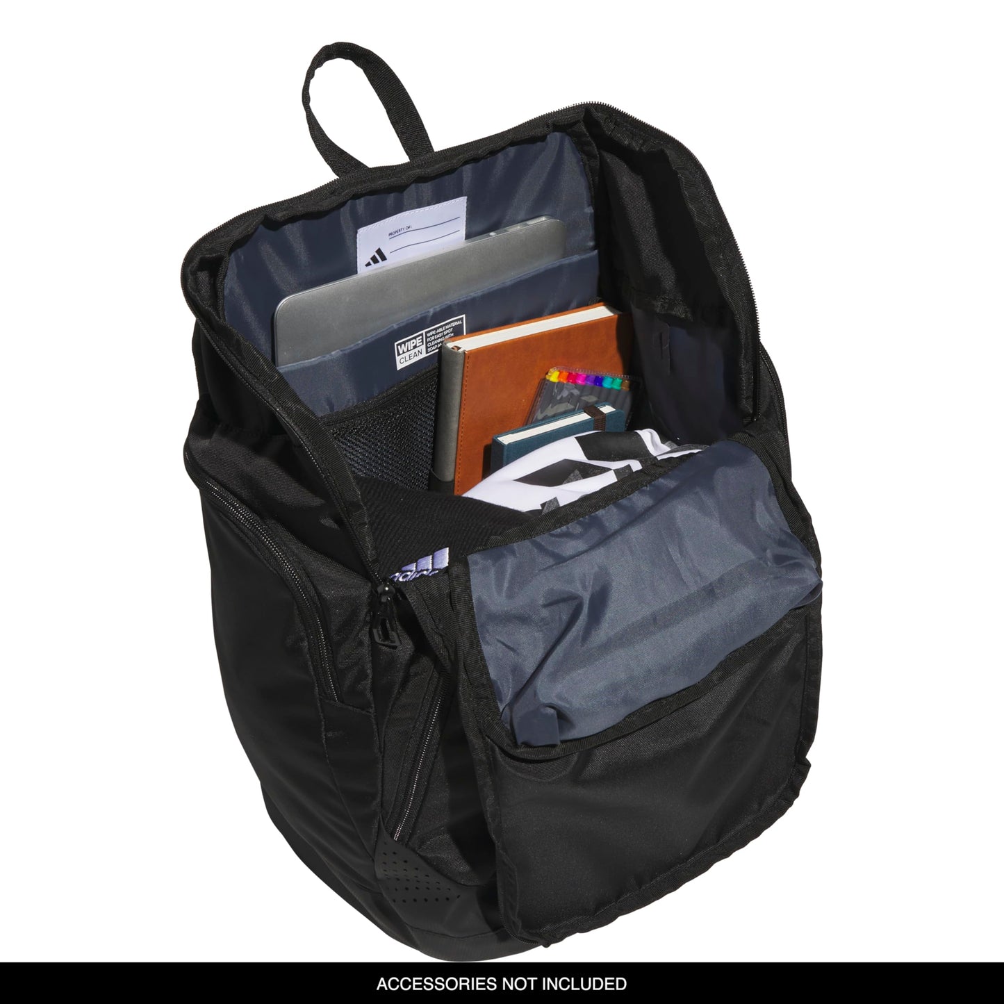 adidas 5-Star 2.0 Team Backpack for Multi-Sport Practice, Travel and Game-Day, Black, One Size