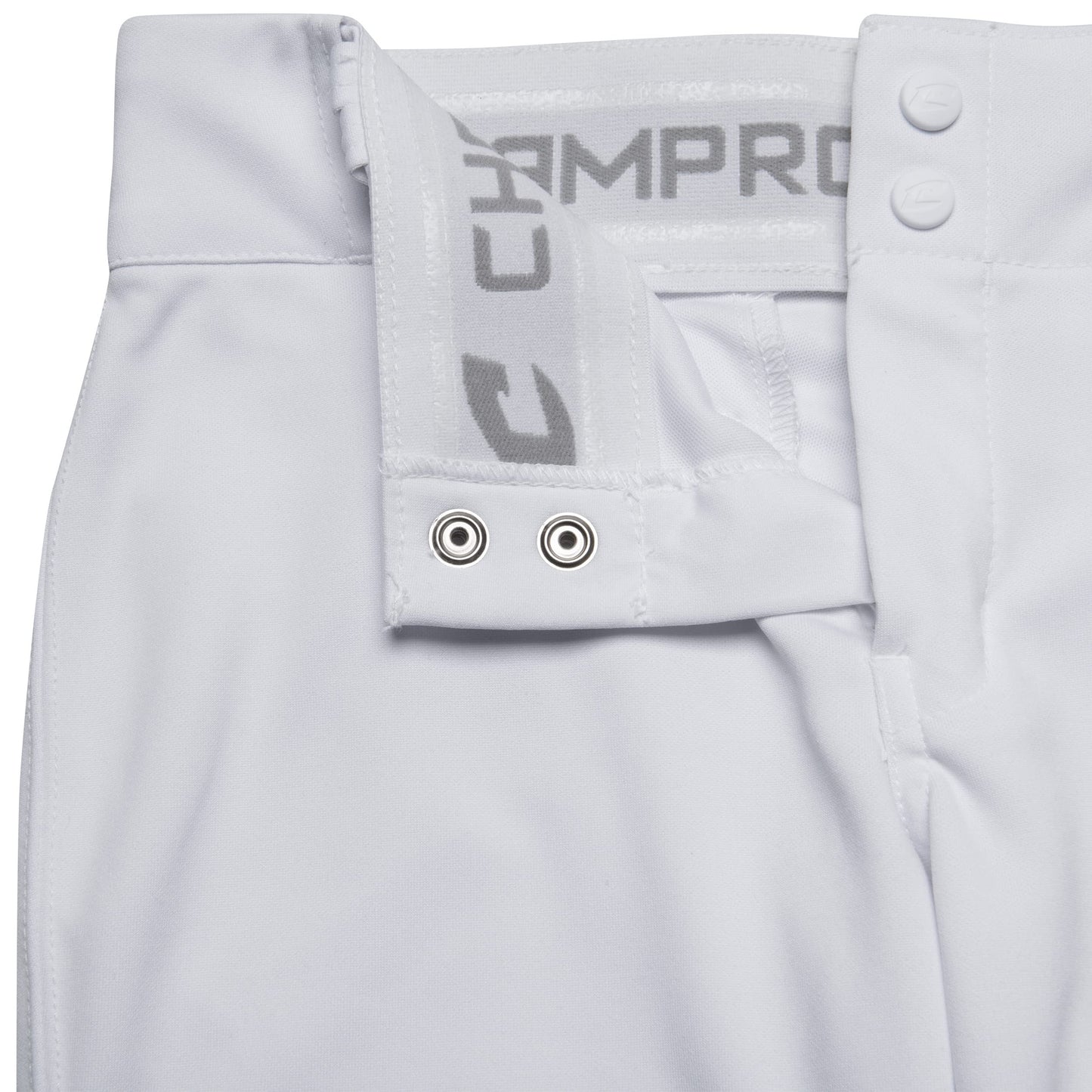 CHAMPRO Women's Standard Knicker Style Low-Rise Softball Pants, White, Small