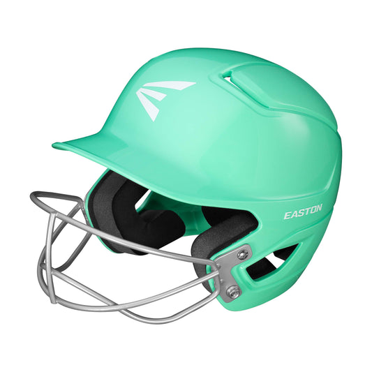 Easton | ALPHA Fastpitch Softball Batting Helmet with Facemask | T-Ball/Small | Mint Green