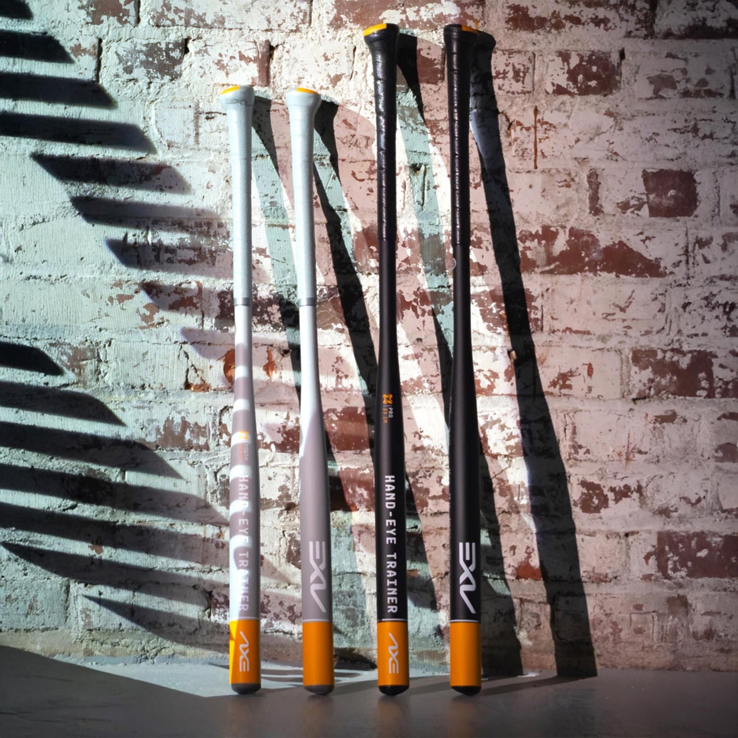 Axe | Hand-Eye Trainer | Skinny Barrel Baseball & Softball Bat | Pro Flared Handle (33")