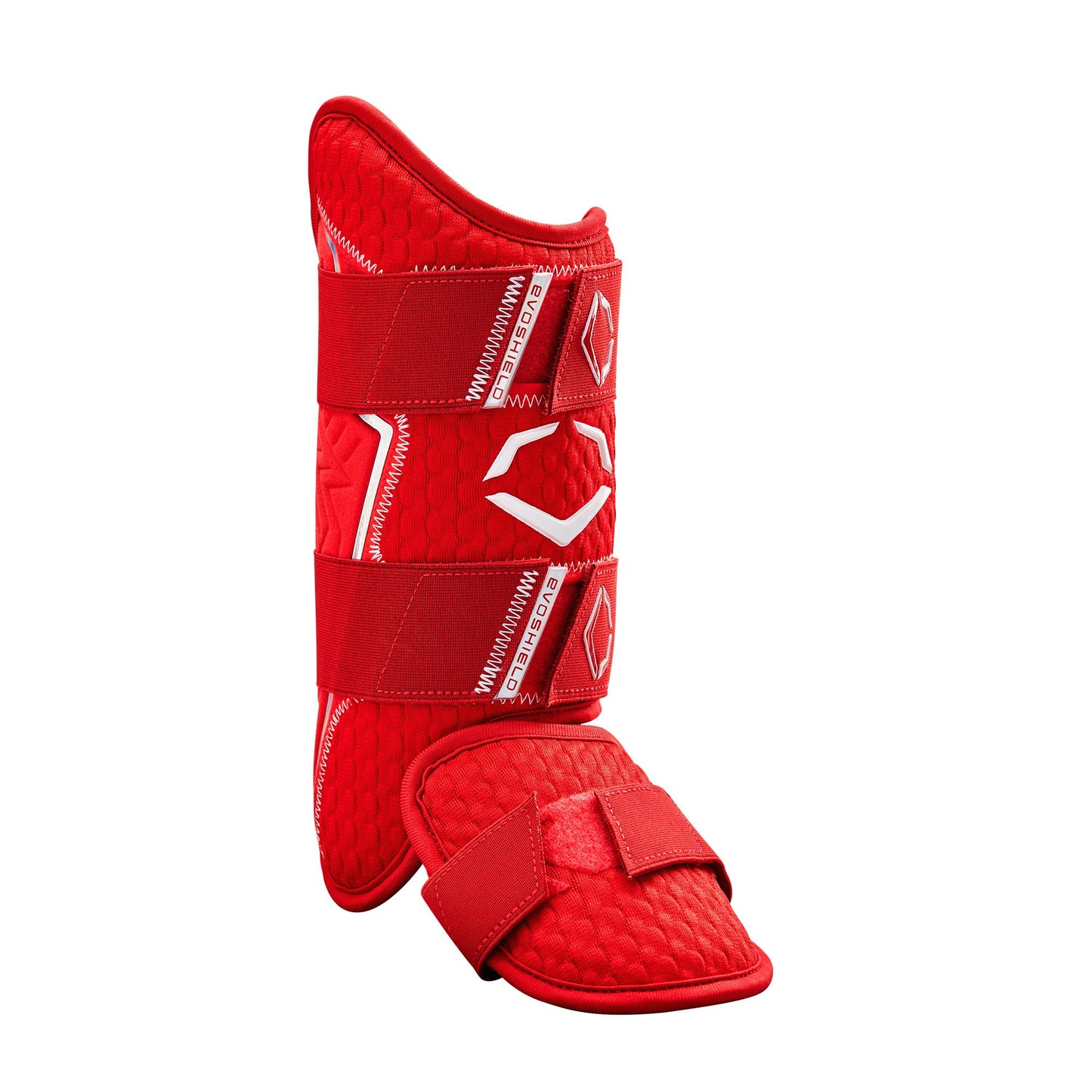 EvoShield Pro-SRZ 2.0 Batter's Leg Guard - Scarlet, Right Hand Hitter