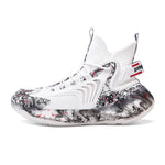 Men's Summer High-Top Breathable Basketball Shoes