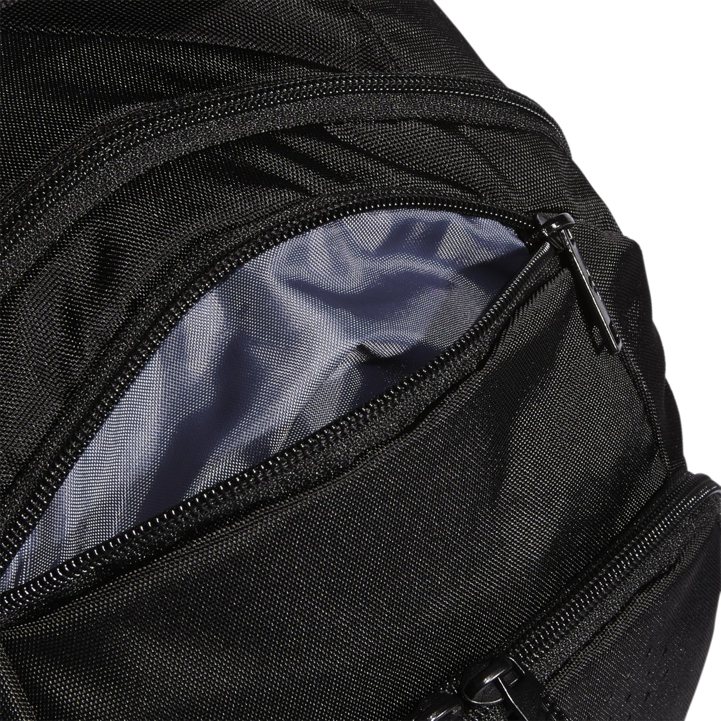 adidas Defender Sports Backpack with Shoe Compartment, Soccer Bag, Black/White, One Size