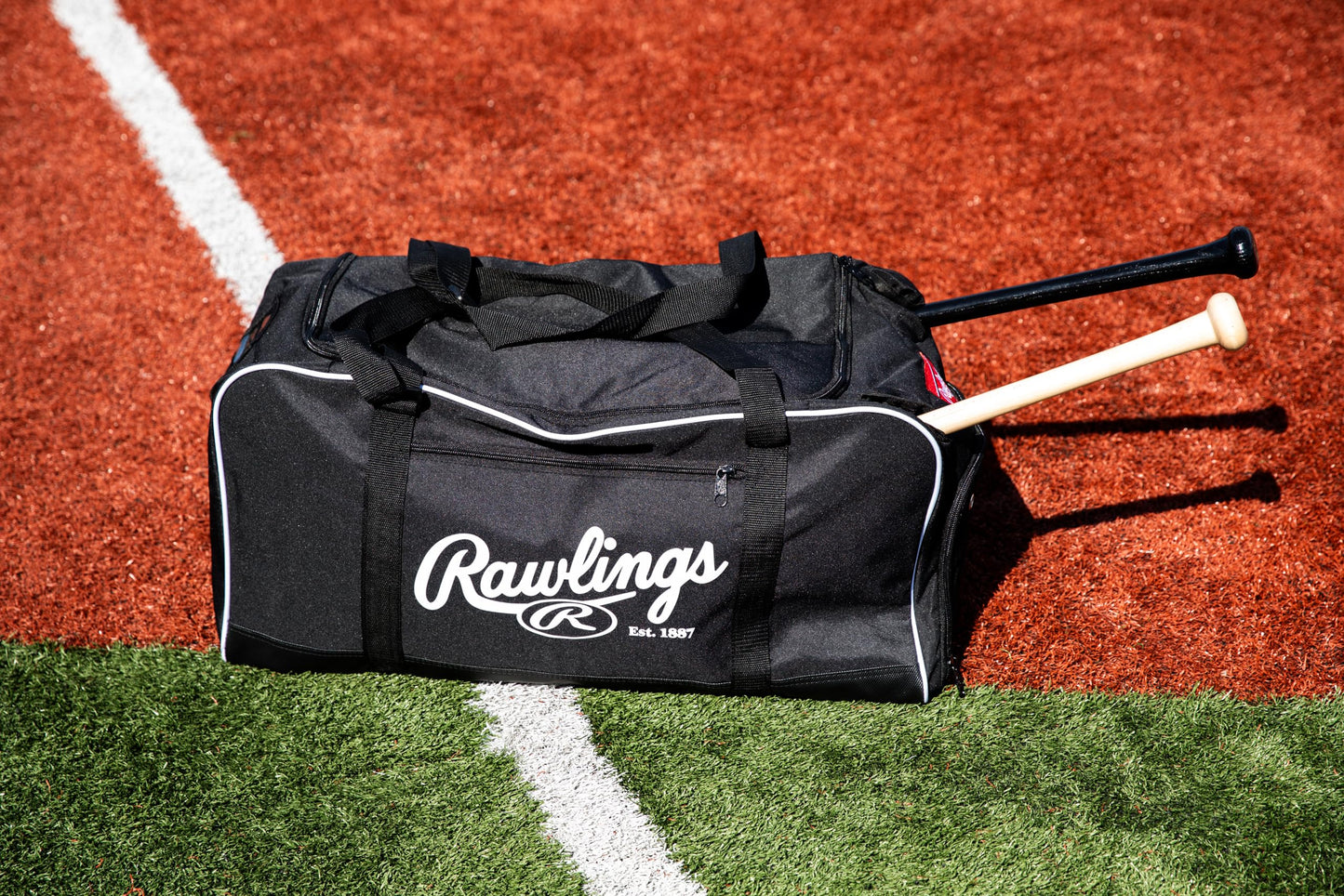 Rawlings | COVERT Duffle Equipment Bag | Baseball/Softball | Royal