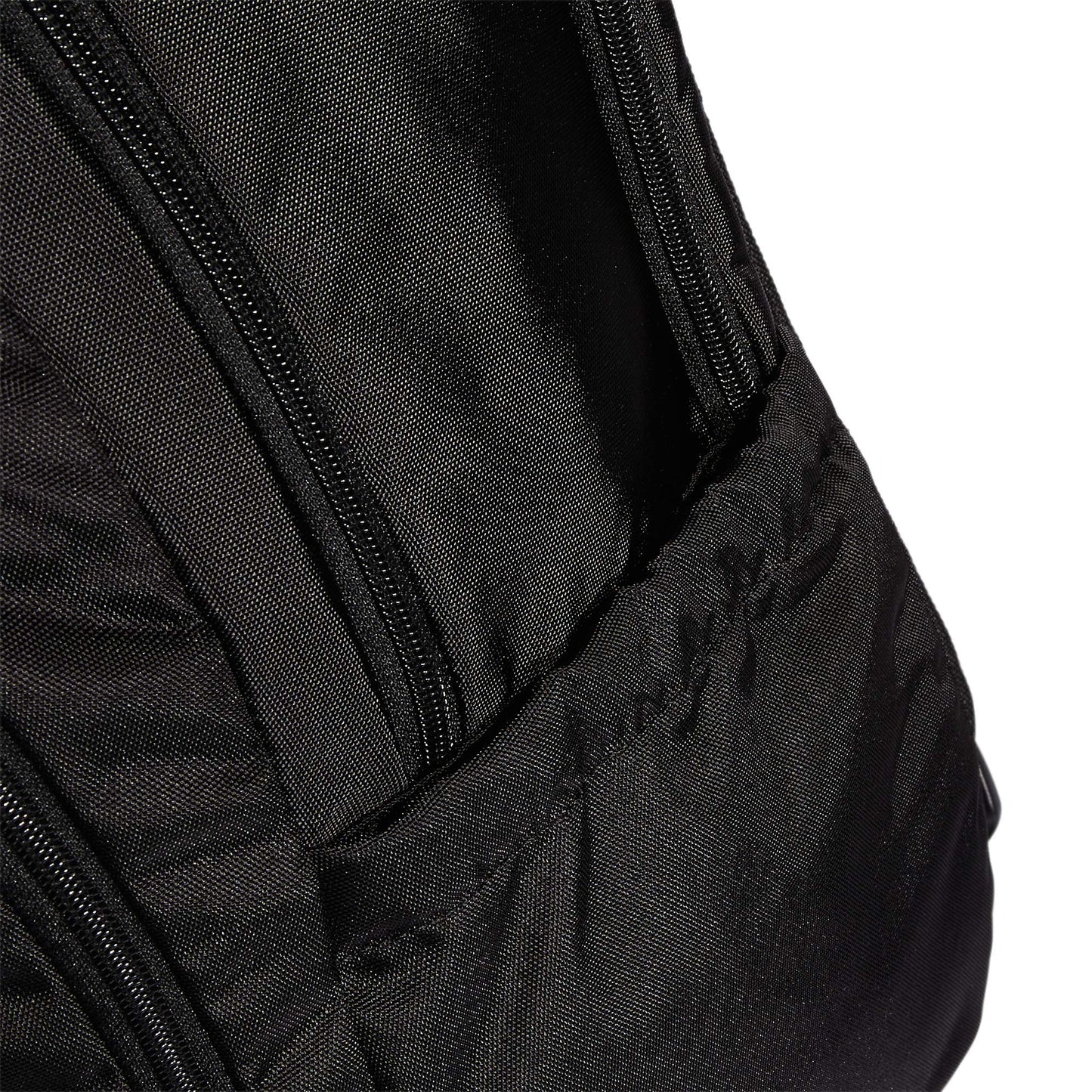 adidas Defender Sports Backpack with Shoe Compartment, Soccer Bag, Black/White, One Size