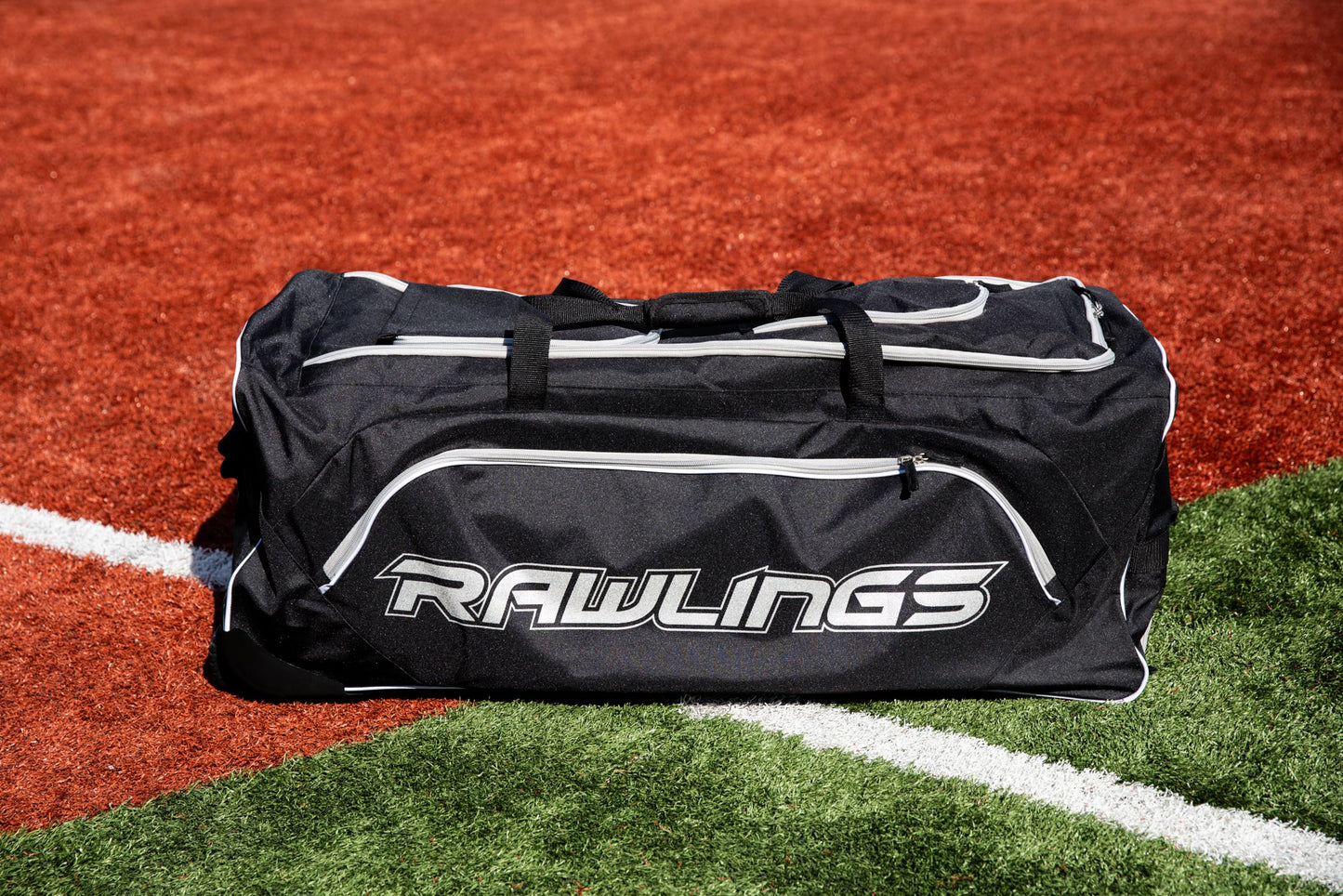 Rawlings | YADI Wheeled Catcher's Bag | Yadier Molina Model | Baseball/Softball | Black