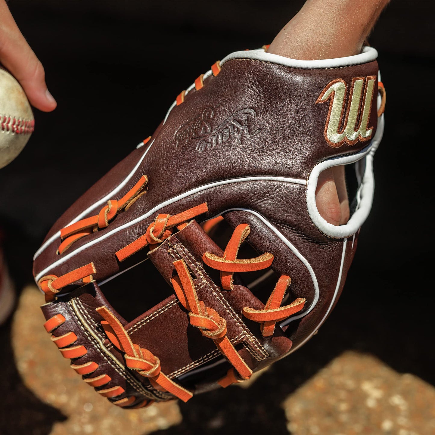 MARUCCI Krewe M-Type Baseball Glove Series, 41A2 11" I-Web Left Hand Throw