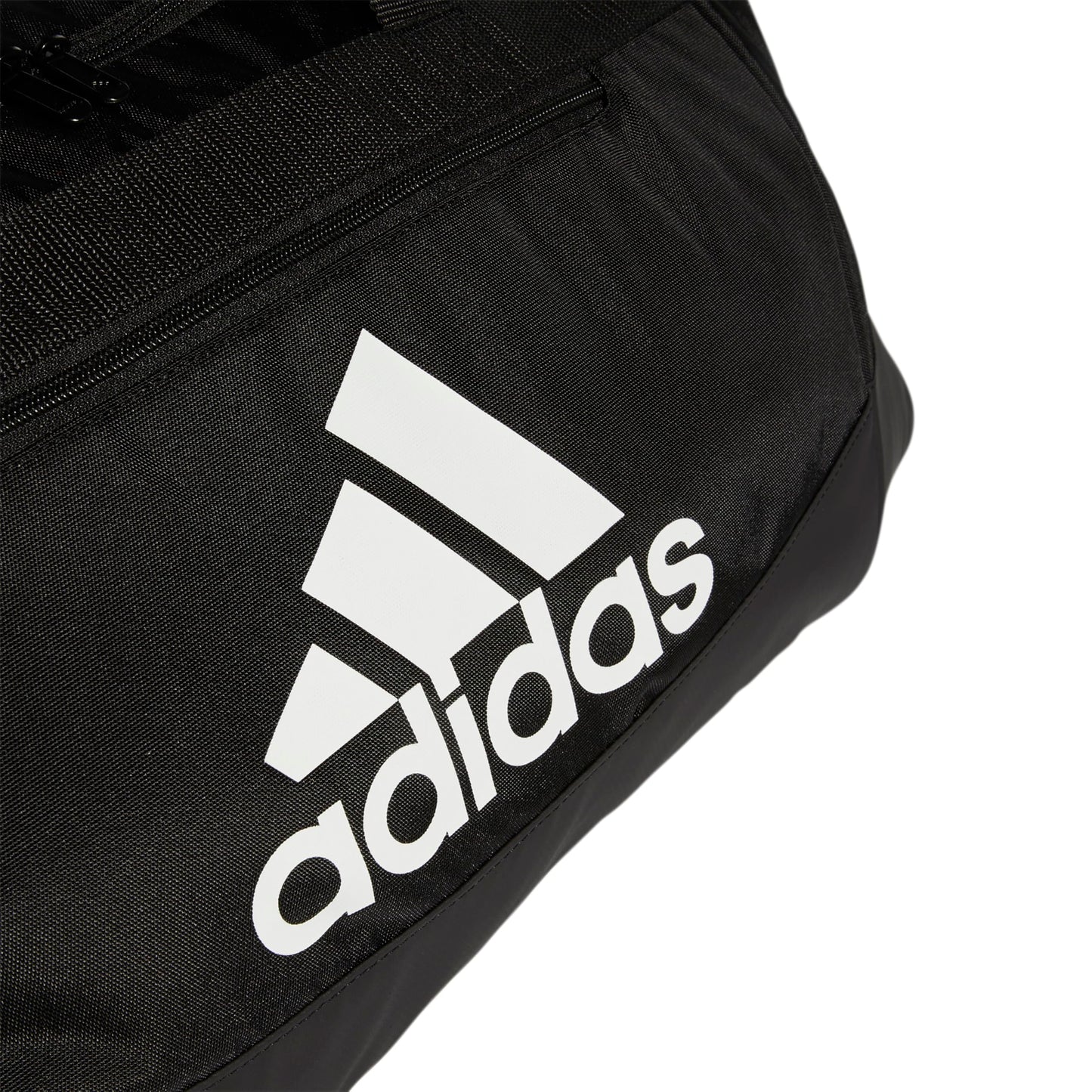 adidas Unisex Defender 4.0 Gym Duffel Bag for Men and Women, Black/White, Medium (66L)