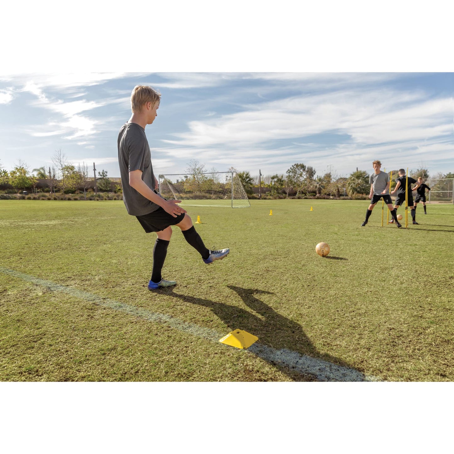 SKLZ Golden Touch Weighted Soccer Technique Training Ball, Size 3 Weight 5