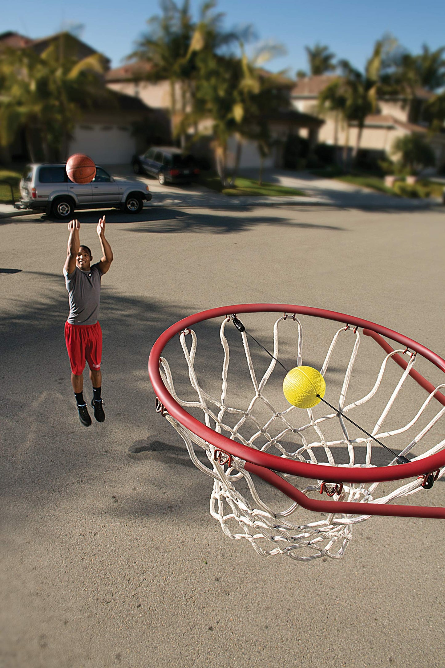 SKLZ Basketball Shooting Trainer Target, Black/Yellow