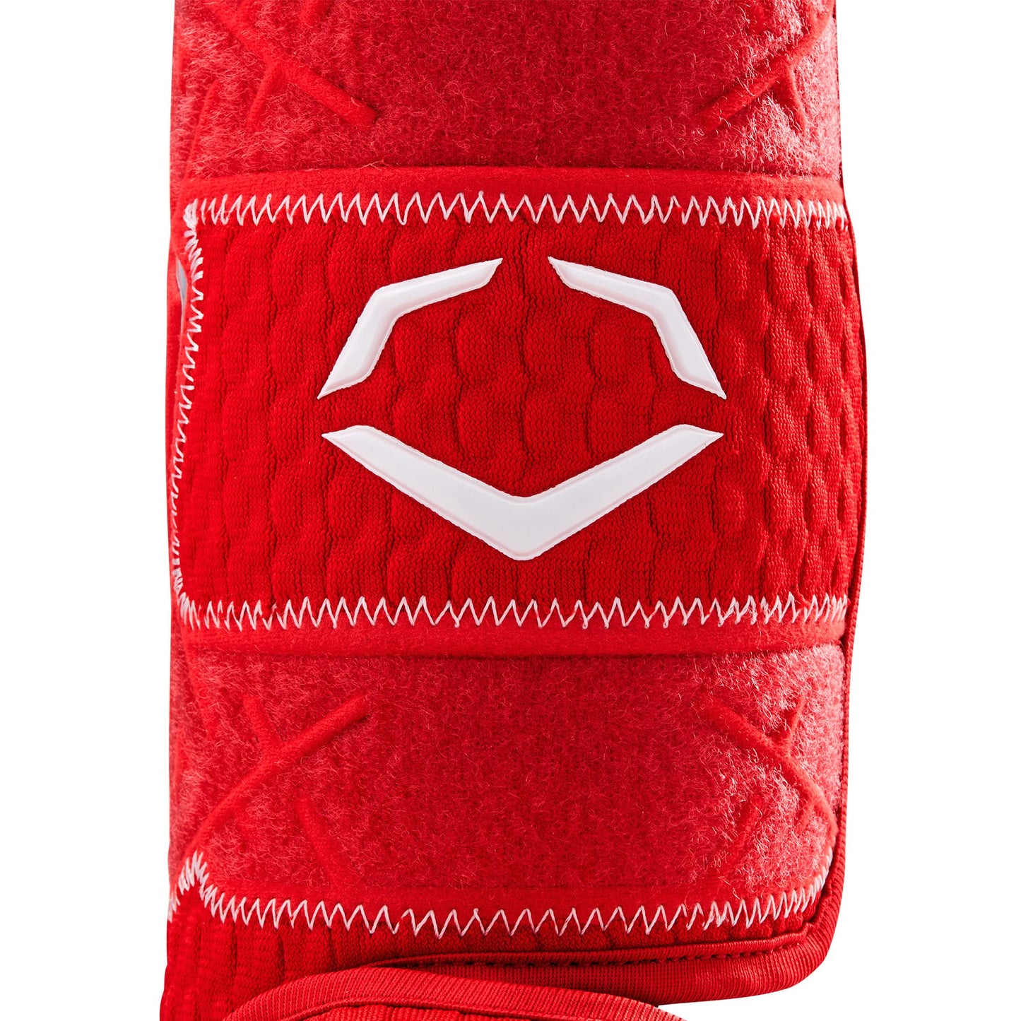 EvoShield Pro-SRZ 2.0 Batter's Leg Guard - Scarlet, Right Hand Hitter