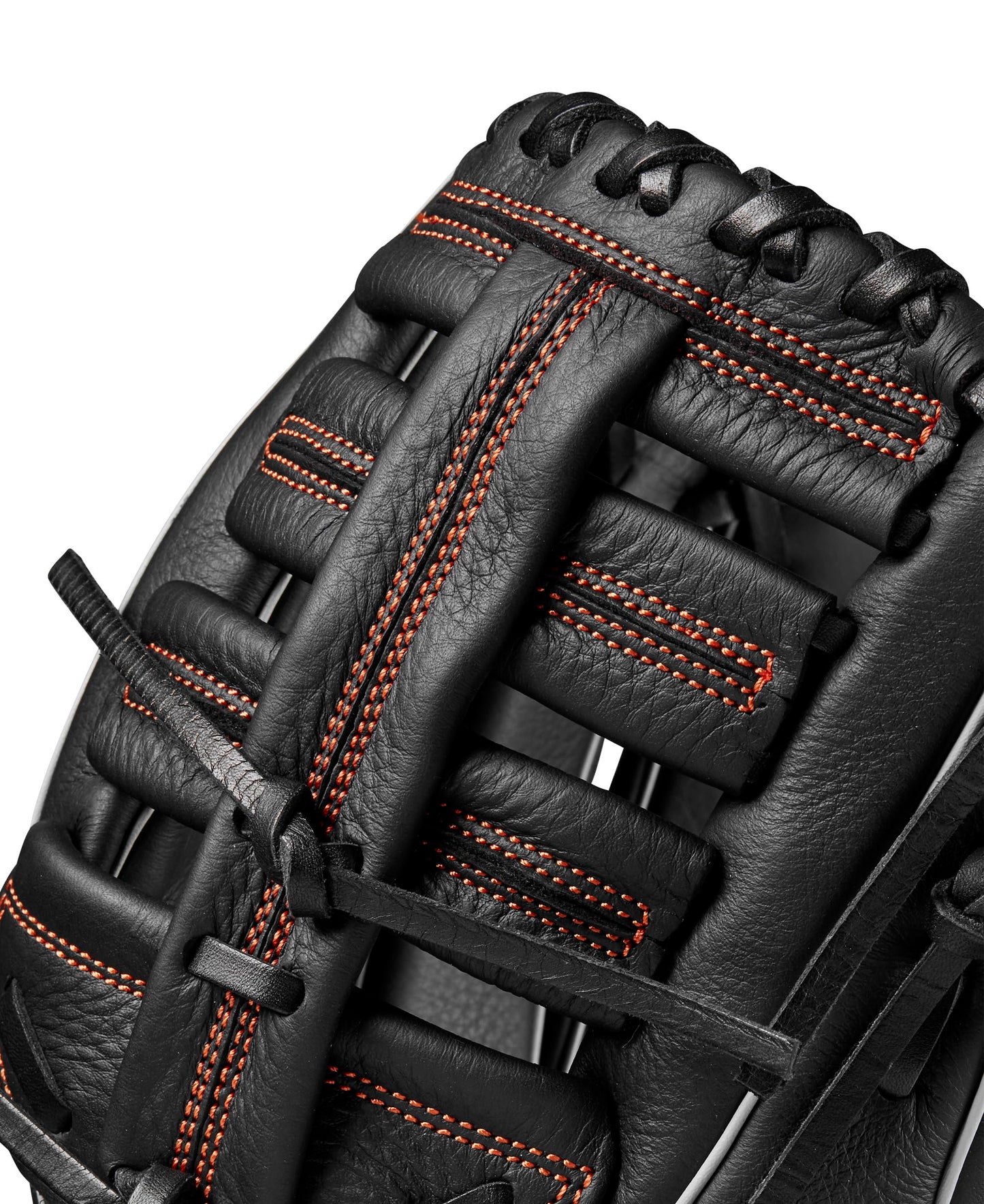 Wilson 2024 A700 12.5" Outfield Baseball Glove - Black/Silver/Orange, Right Hand Throw