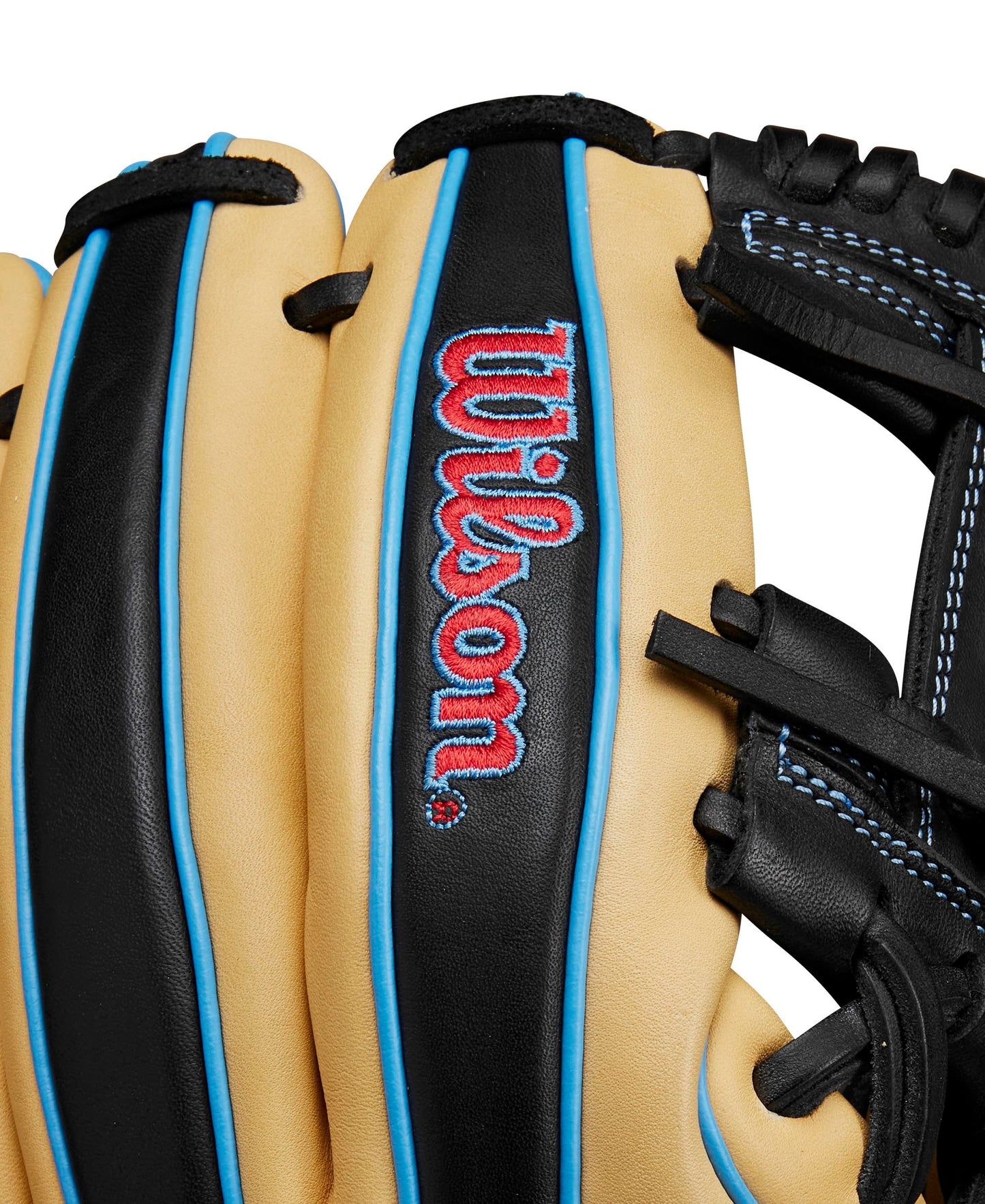Wilson Fall 2024 A1000® 1786 11.5” Infield Baseball Glove - Blonde/Black/Cool Blue, Right Hand Throw