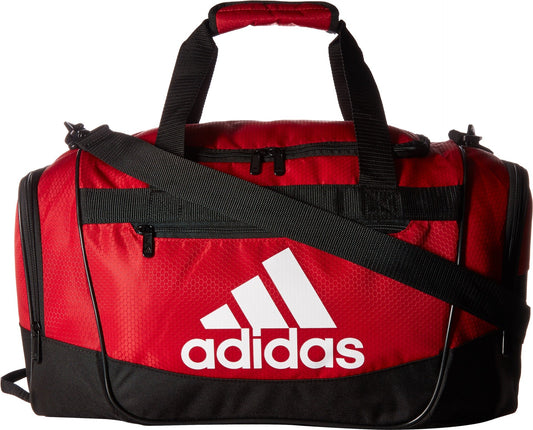 adidas Defender III Small Duffel, Team Power Red, One Size