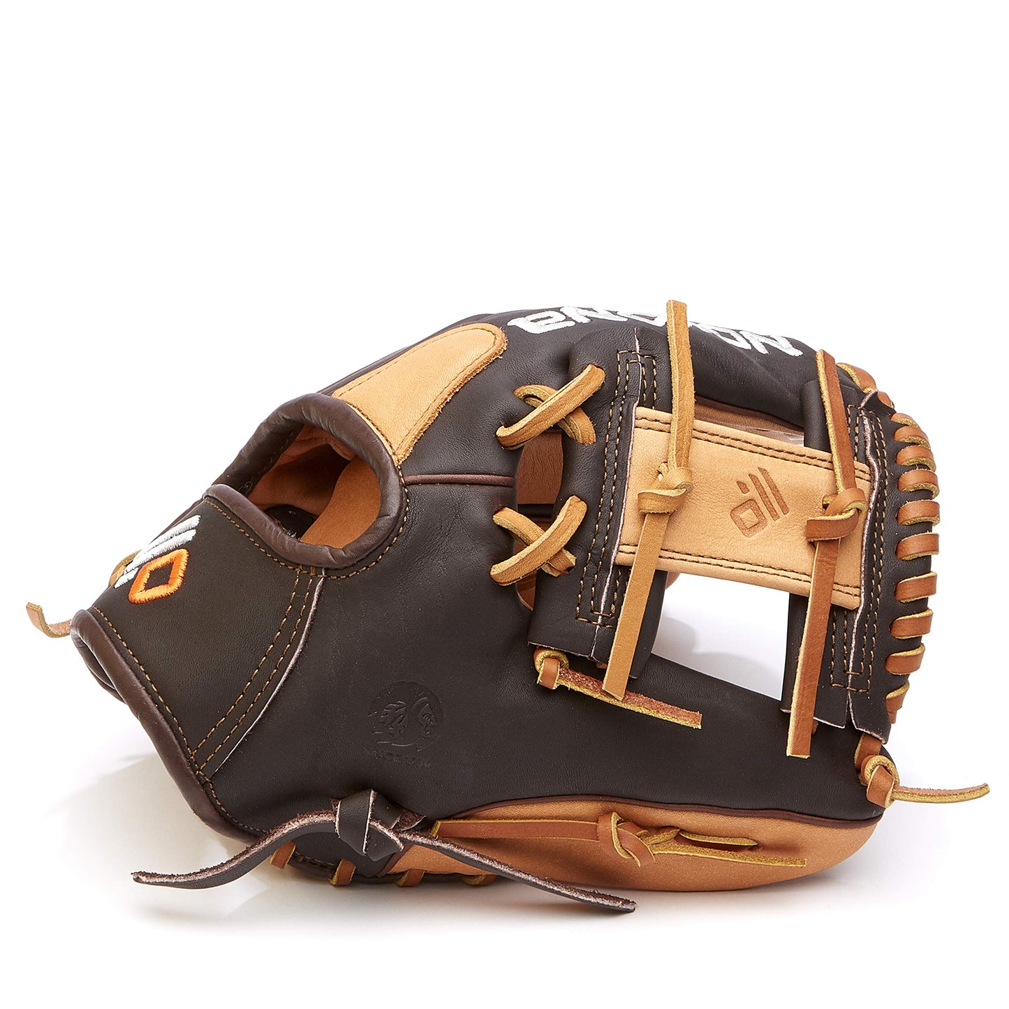 NOKONA S-1150I Handcrafted Alpha Baseball Glove - Right Hand Throw, I-Web for Infield Positions, Adult 11.5 Inch Mitt, Made in The USA