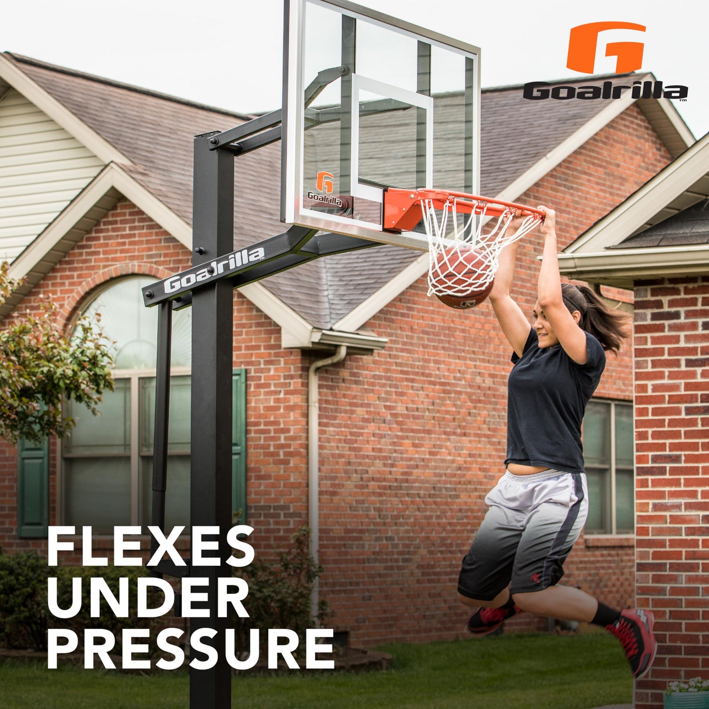 Goalrilla Pro-Style Breakaway Medium Weight Basketball Hoop Flex Rim