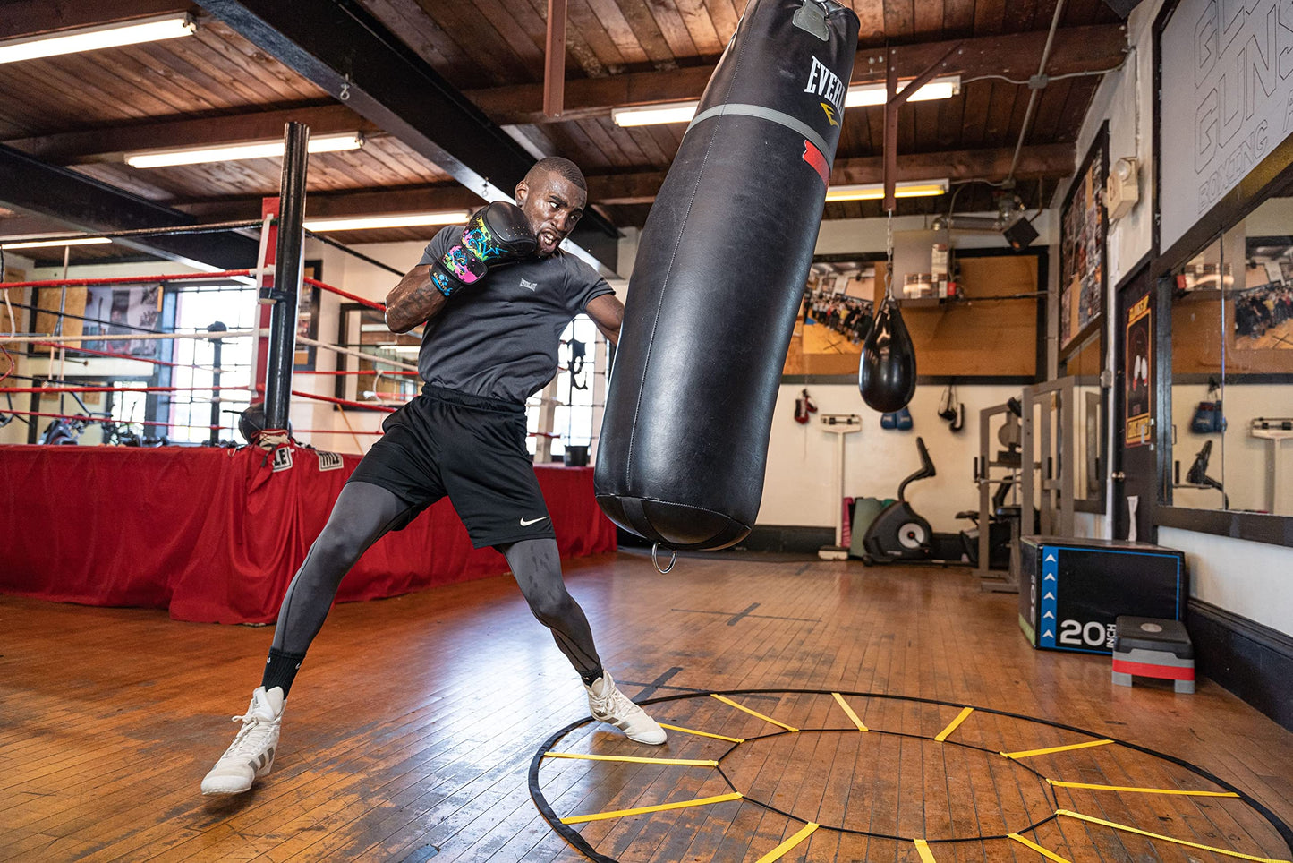 Webby Agility Trainer – Circle Speed and Agility Ladder for High Intensity Footwork Drills and Skills – A Circular Piece of Training Equipment That Changes The Way You Move