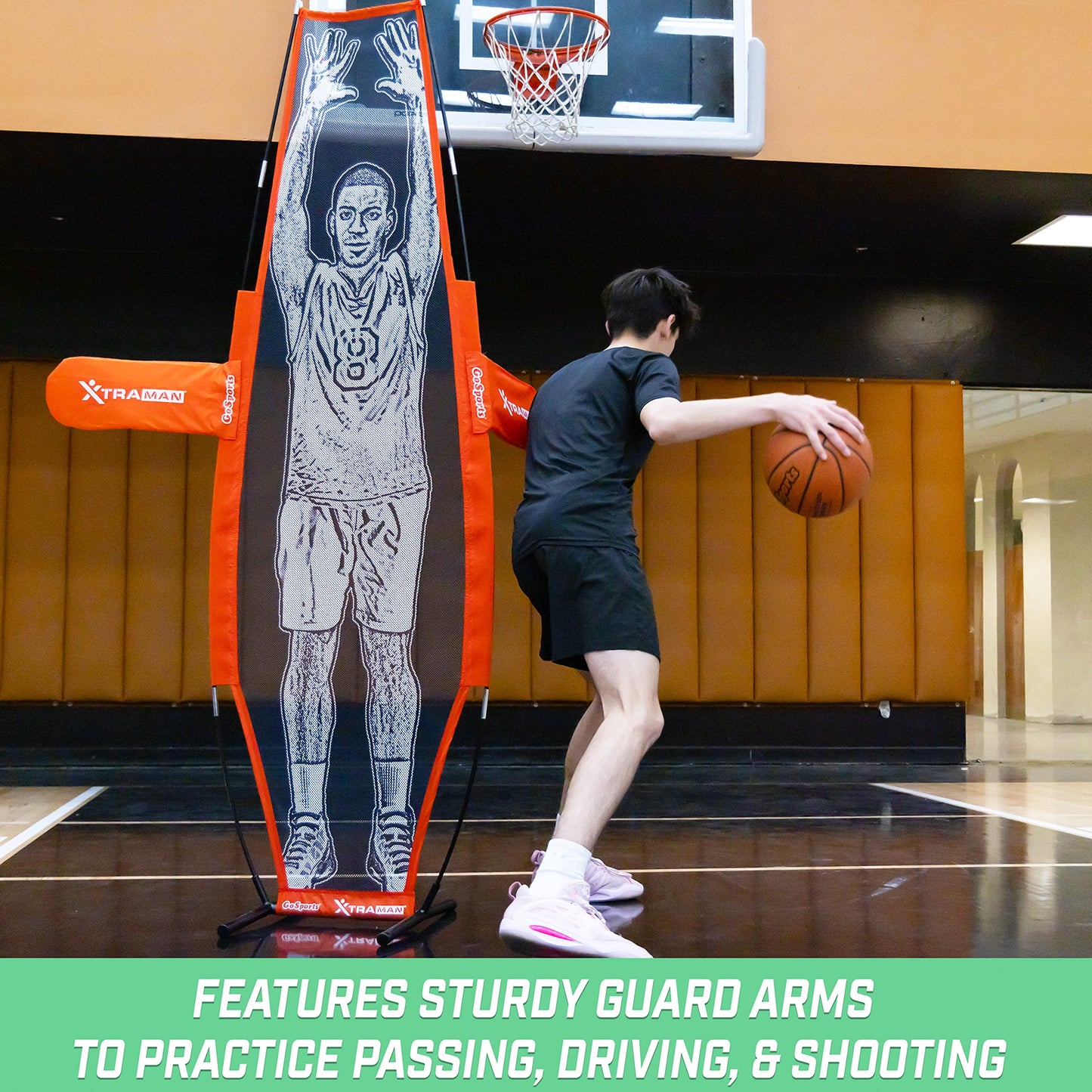 GoSports XTRAMAN Basketball Dummy Defender Training Mannequin