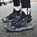 Men's Summer High-Top Breathable Basketball Shoes