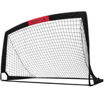 WEKEFON Soccer Goal 5 x 3.1 Portable Soccer Net with Carry Bag for Backyard Games and Training for Kids and Youth Soccer Practice 1 Pack