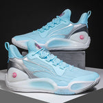 Men's Basketball Shoes with Rubber Sole and Cushioning
