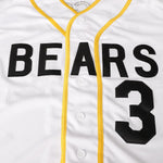 Bears Cross-Border Embroidered Baseball Jersey No. 3