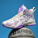 Boys' Basketball Shoes for Ages 11-15 (Leather)