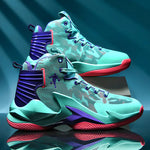 Summer High-Top Mesh Basketball Shoes for Students