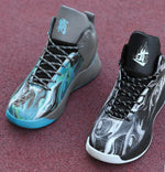 Men's High-Top Basketball Shoes - Breathable & Durable