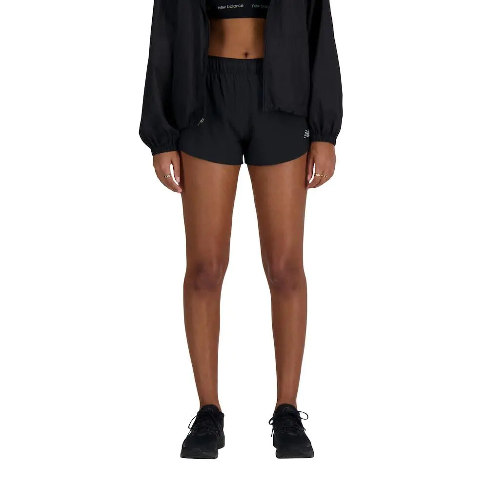 New Balance Womens RC Short 3" Black X-Small