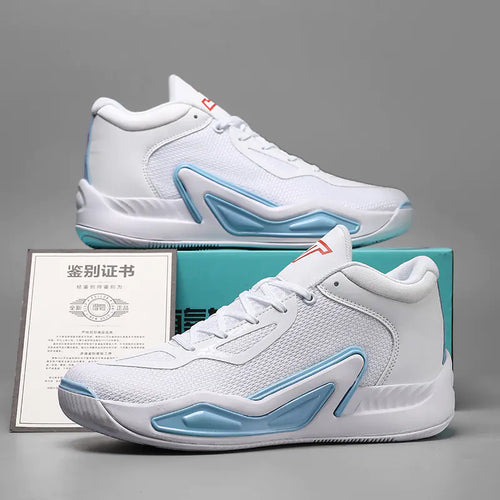 Men's Spring Basketball Shoes for Students - High Top