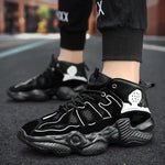 High-Top Basketball Shoes with Shock Absorption (Men's)