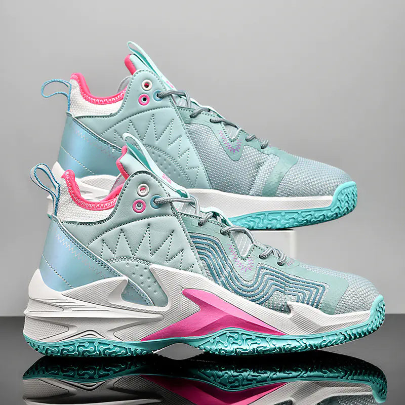Summer New Breathable Anti-Slip Sports Basketball Shoes