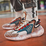 Men's Summer High-Top Breathable Basketball Shoes