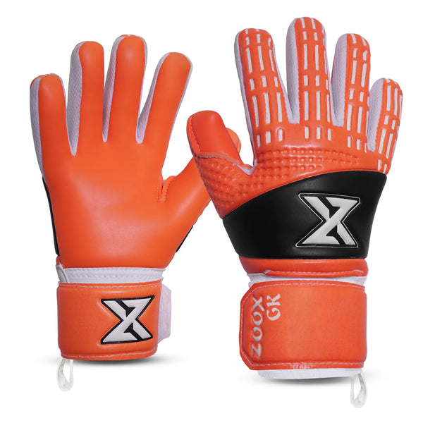 ZooxGk Secure Catch Training Soccer Goalie Gloves Kids & Youth with Pk LatexYouth Goalie Gloves Soccer with 4mm Latex with Strong Grip ChildrenKids Goalkeeper Gloves
