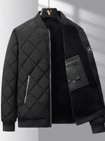 Quilted Cotton Baseball Jacket