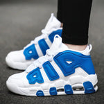 Couple's High-Top Basketball Shoes for Fall Fashion