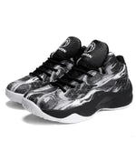 Men's High-Top Basketball Shoes - Breathable & Durable
