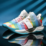 Hollow Shock-Absorbing Velcro Basketball Shoes
