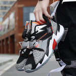 Trendy Men's Basketball Shoes with Breathable Mesh