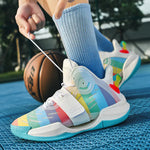 Hollow Shock-Absorbing Velcro Basketball Shoes